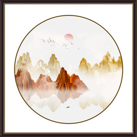 圆形装饰画