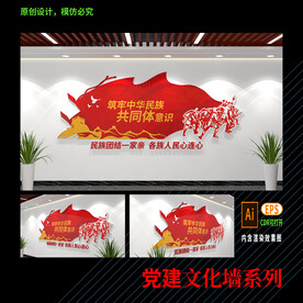 民族团结文化墙