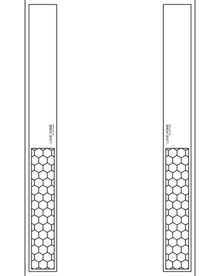 高清分层透明底玻璃打印图
