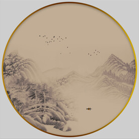 新中式水墨画