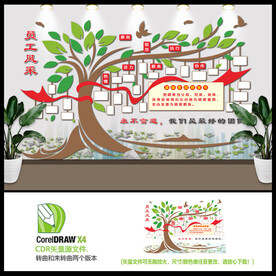 员工风采照片墙