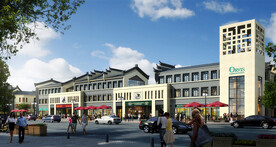 中式仿古商业街