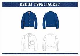 牛仔夹克 一代夹克 复古服饰