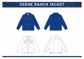 牧场夹克 经典牛仔 服装