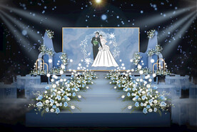 雾霾蓝色仪式区