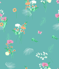 大牌  方巾 数码印花