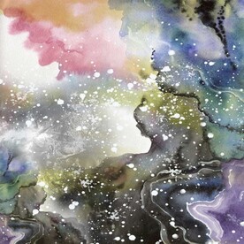 抽象水墨画