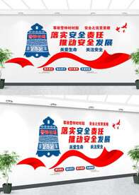 安全生产文化墙设计