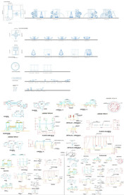 儿童游乐设备CAD图库