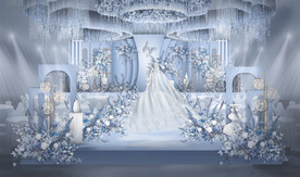 婚礼设计蓝色婚礼