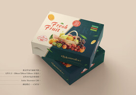 水果包装 平面图