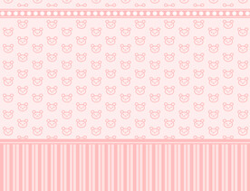 卡通粉丝猪墙纸