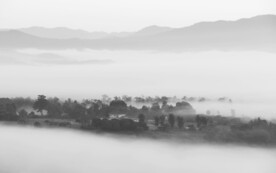 轻奢装饰画 新中式山水画