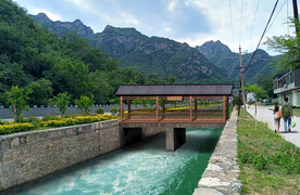 景观长廊 防腐木