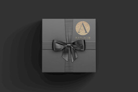 丝带礼盒样机