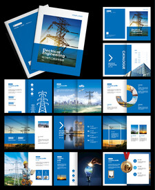 电力电网宣传画册