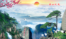 泰山山水画