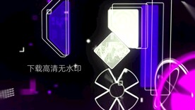 抽象几何动感灯光舞台背景视频