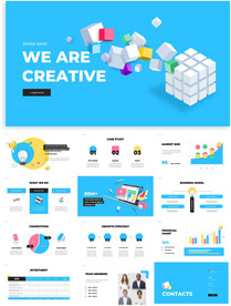 公司介绍工作汇报动态ppt模板