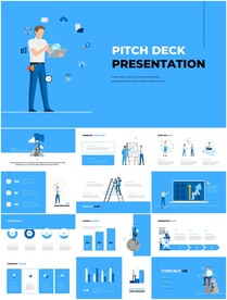 公司介绍工作汇报动态ppt模板