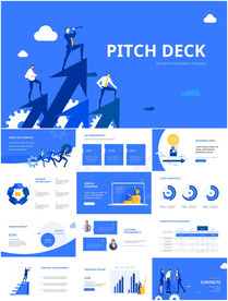 公司介绍工作汇报动态ppt模板