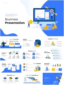 公司介绍工作汇报动态ppt模板