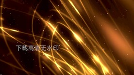 黄金条纹粒子LED背景视频