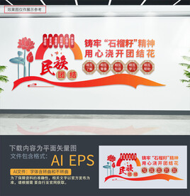 民族团结文化墙