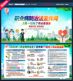 职业病宣传展板