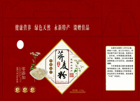 面粉包装平面图