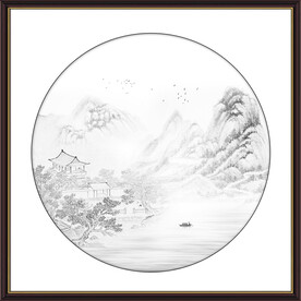 新中式水墨画