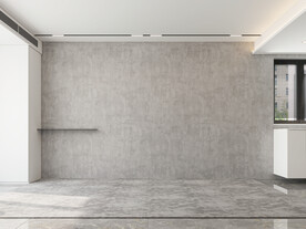 现代极简客厅背景墙