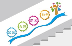 幼儿园楼梯文化
