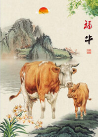 福牛图