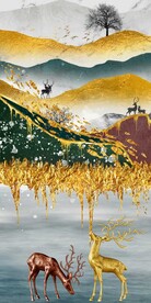 金山生财鹿