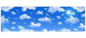 蓝天白云