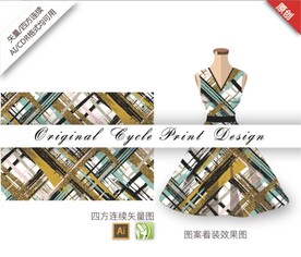 抽象手绘色块条状金色闪光涂鸦