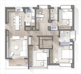户型图 家配图 洋房图图片