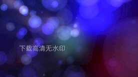 唯美朦胧感粒子光芒循环视频