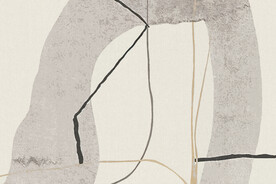 侘寂ins风地毯 北欧抽象地毯