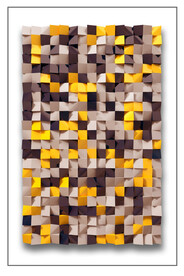 装饰画 魔方块格子