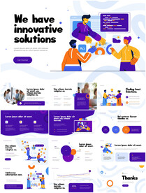 公司介绍工作汇报动态ppt模板