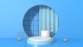 C4D 电商场景 场景搭建 