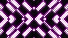 霓虹灯圆形LED灯辉光动态视频