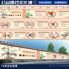 婚俗改革文化墙