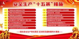 安全生产十五条措施