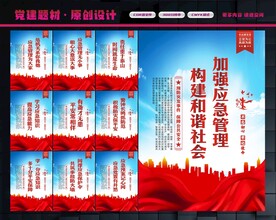 应急管理展板