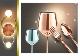 装饰画 红酒杯 勺子叉