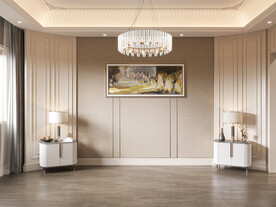 欧式卧室背景墙