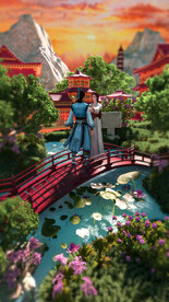 酒吧古装七夕情人节海报